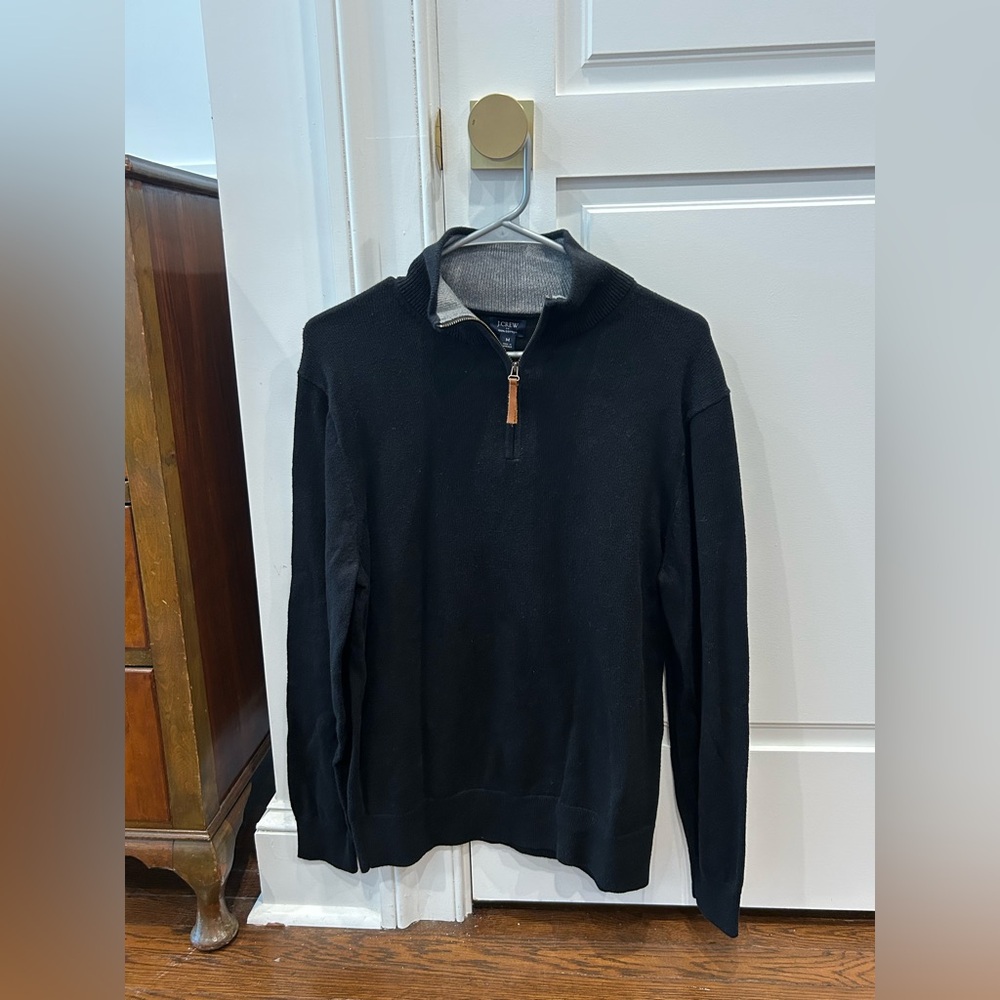 J crew quarter zip